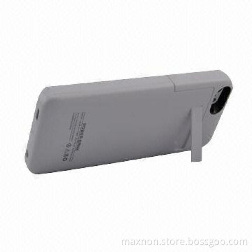 Power 2,200mAh External Battery Case for iPhone 5/5S, with Kickstand, Practical and Convenient